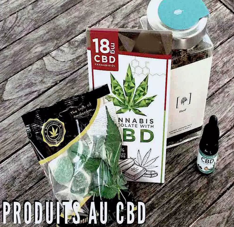 Les différents produits à base de CBD 